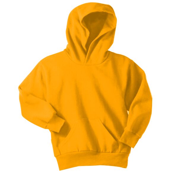 B3 Number Only Youth Core Fleece Pullover Hooded Sweatshirt Thumbnail