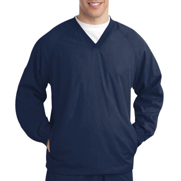 B3_V Neck Raglan Wind Shirt Thumbnail