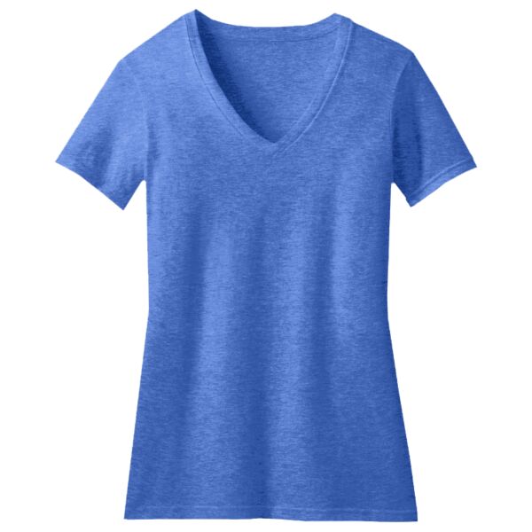 B3VP_Women's Perfect Blend ® CVC V Neck Tee Thumbnail