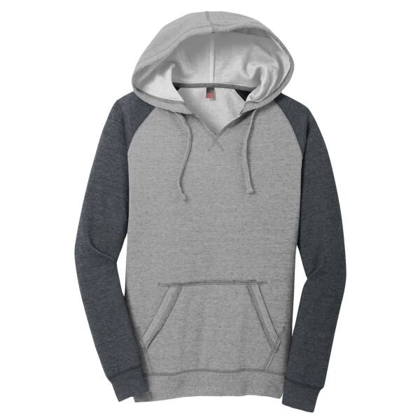 B3 Women's Lightweight Fleece Raglan Hoodie Thumbnail