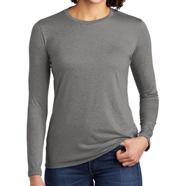 B3VP Women's Tri Blend Long Sleeve Tee Thumbnail