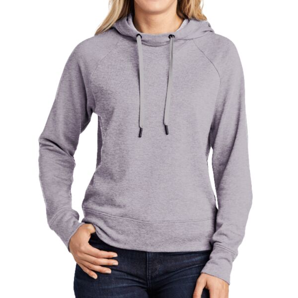 B3VP Ladies Lightweight French Terry Pullover Hoodie Thumbnail