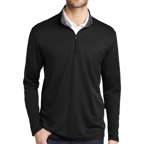 B3V Silk Touch Performance 1/4 Zip Thumbnail