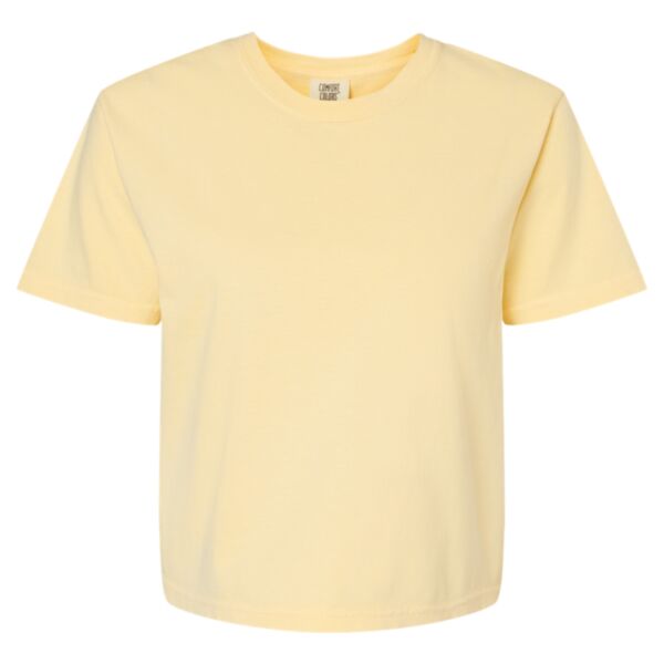 B3R_ Women's Heavyweight Boxy T-Shirt Thumbnail