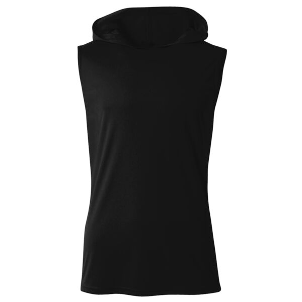 B3R_ Men's Cooling Performance Sleeveless Hooded T-shirt Thumbnail