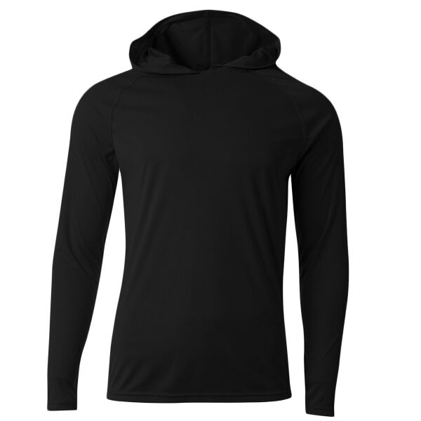 B3R_Men's Cooling Performance Long-Sleeve Hooded T-shirt Thumbnail
