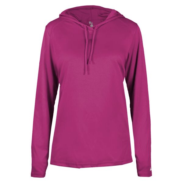 B3RP_Women's B-Core Long Sleeve Hooded T-Shirt Thumbnail