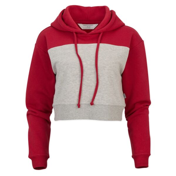 B3R Women's Cropped Fleece Hooded Sweatshirt Thumbnail