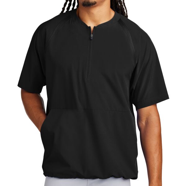 B3R_Repeat 1/2 Zip Short Sleeve Jacket Thumbnail