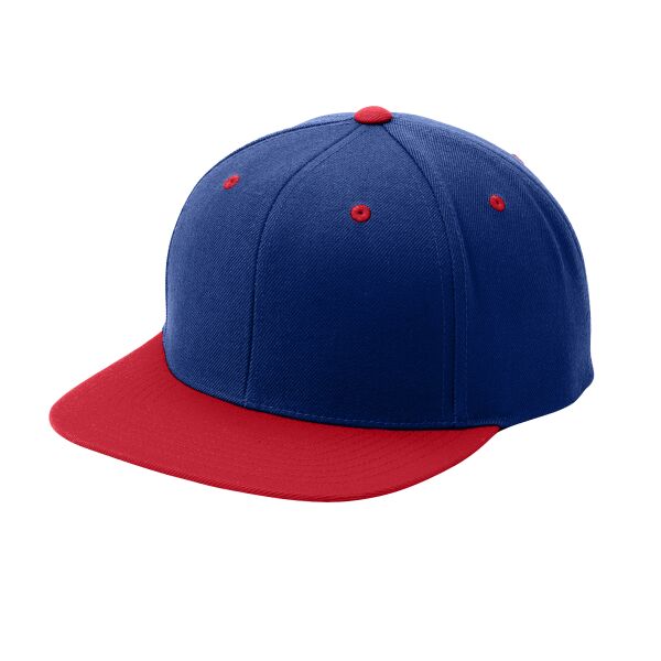 B3R_Yupoong ® Flat Bill Snapback Cap Thumbnail