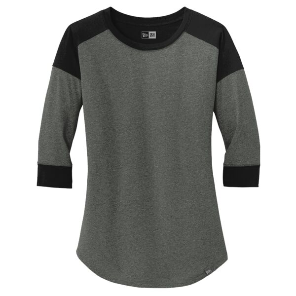 B3RP_Ladies Heritage Blend 3/4 Sleeve Baseball Raglan Tee Thumbnail