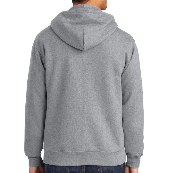 B3RP_Essential Fleece Full Zip Hooded Sweatshirt Thumbnail