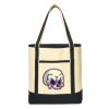 Large Cotton Canvas Boat Tote Thumbnail