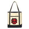 Large Cotton Canvas Boat Tote Thumbnail