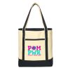 Large Cotton Canvas Boat Tote Thumbnail