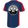 B3VP Youth Full-Button Baseball Jersey Thumbnail