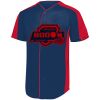 B3VP Youth Full-Button Baseball Jersey Thumbnail