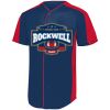 B3VP Youth Full-Button Baseball Jersey Thumbnail