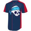 B3VP Youth Full-Button Baseball Jersey Thumbnail