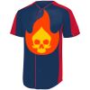 B3VP Youth Full-Button Baseball Jersey Thumbnail
