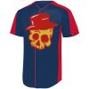 B3VP Youth Full-Button Baseball Jersey Thumbnail