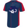 B3VP Youth Full-Button Baseball Jersey Thumbnail