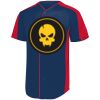 B3VP Youth Full-Button Baseball Jersey Thumbnail