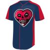 B3VP Youth Full-Button Baseball Jersey Thumbnail