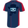 B3VP Youth Full-Button Baseball Jersey Thumbnail