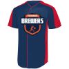 B3VP Youth Full-Button Baseball Jersey Thumbnail