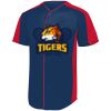 B3VP Youth Full-Button Baseball Jersey Thumbnail