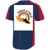 B3VP Youth Full-Button Baseball Jersey Thumbnail
