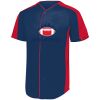 B3VP Youth Full-Button Baseball Jersey Thumbnail