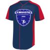 B3VP Youth Full-Button Baseball Jersey Thumbnail