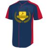 B3VP Youth Full-Button Baseball Jersey Thumbnail