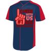 B3VP Youth Full-Button Baseball Jersey Thumbnail