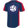 B3VP Youth Full-Button Baseball Jersey Thumbnail