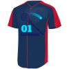 B3VP Youth Full-Button Baseball Jersey Thumbnail