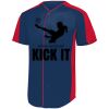 B3VP Youth Full-Button Baseball Jersey Thumbnail