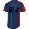B3VP Youth Full-Button Baseball Jersey Thumbnail